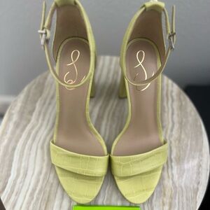 Sam Edelman strap sandal (color kiwi or lime)